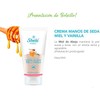 Sheló NABEL Crema De Manos De Seda, Miel Y Vainilla