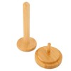 Wooden Yarn Holder Smoothing Sturdy Stable Base Easy Operation Detachable