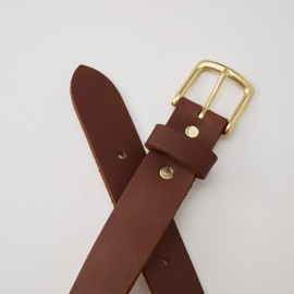Huckberry Flint and Tinder Made in USA 365 Belt, Dark Brown, 32