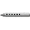 Faber-Castell - Grip 2001 Triangular Eraser (Grey, Pack of 10)