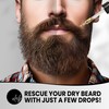 uLab Beard Growth Oil for Men - 30ml, Ocean Breeze
