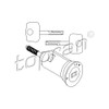 Topran Locking Cylinder for Ignition Lock 201 793