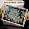 SHLUHA Diamond Art Kits for Adults Wooden Serving Trays with