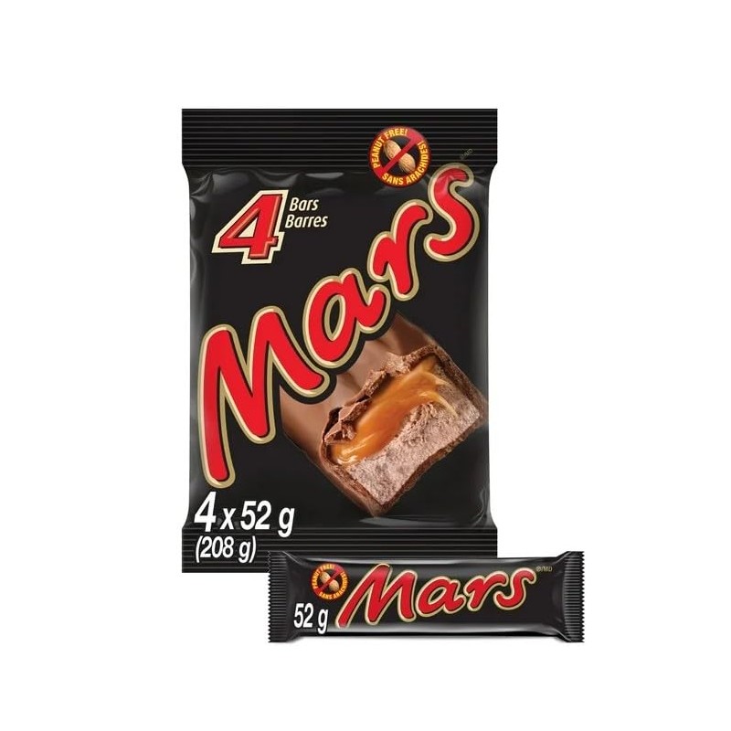 VARIETY CHOCOLATE BARS, PACK of 16 4 Mars, 4 Twix,