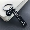 CINDYHE Drive Safe Keychain Gift for Boyfriend Valentines day I