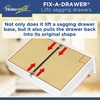 Homemate® Fix-A-Drawer™ - The ULTIMATE drawer protection! Mends sagging, broken,