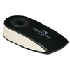 FABER-CASTELL 205076 – Eraser Sleeve Mini, Black, Pack of 6