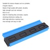 Contour Gauge ABS Plastic Multifunctional Irregular Ruler Woodwooking Measuring ToolBlue