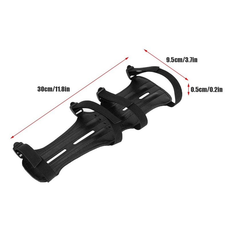 Tiiyee Leather Archery Arm Guard Protector, Medievall Wrist Bracers Protector
