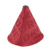 YEHICY Universal Manual Red Canvas Shift Lever Knob Boot Dust