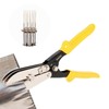 PLATATO Upgraded Version 7-Blade Duct Crimping Tool Sheet Metal Crimper