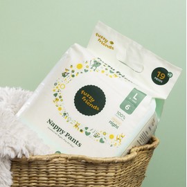 Fuzzy Friends Premium Nappy Pants, Size 8 (XXL) – 18kg+ 17 Pack