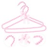Gatuida 2pcs Pearl Hangers Mini Clothes Hangers for Decorative and
