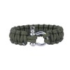 EVTSCAN 550 Paracord Woven Survival Bracelet Stainless Steel Buckle Kit