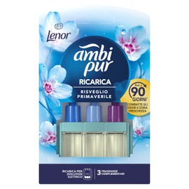 Ambi Pur Ricarica Lenor 3vol Risveglio Primaverile, 20ml