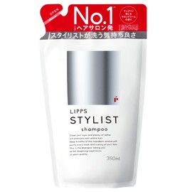 LIPPS Men's Lips Stylist Shampoo, Dense Foam, Supervised by Beauty Salons, Pleasant Wash, Mandarin Scent, 11.8 fl oz (350 ml)