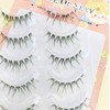 False Eyelashes, Natural, Transparent Axis, Handmade Popular, DIY at Home,