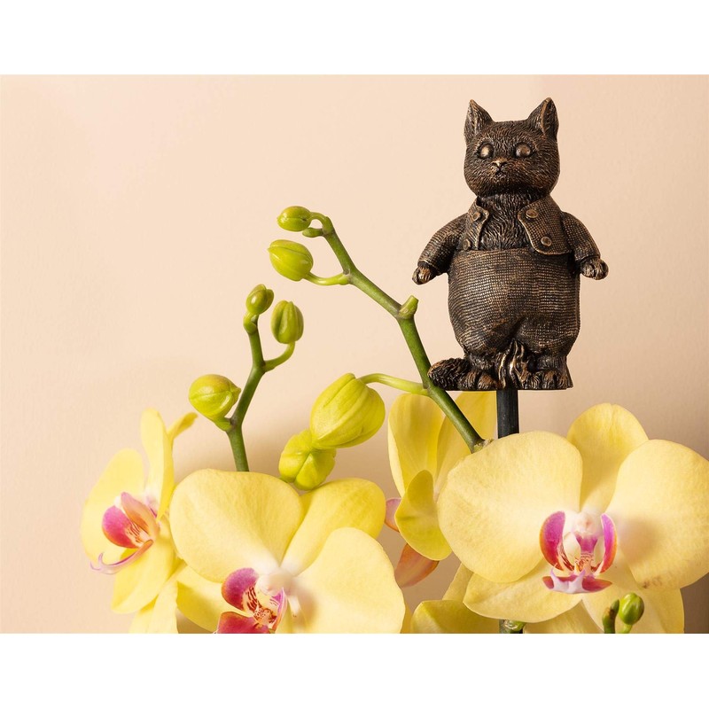 Cane Companions Beatrix Potter Tom Kitten Stake Topper - Handmade