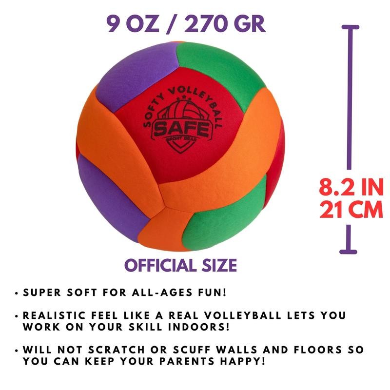 Softy Volleyball - Super Soft Indoor Volleyball