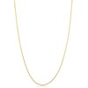 14k Yellow Gold Rope Chain Pendant Necklace (0.9 mm, 18