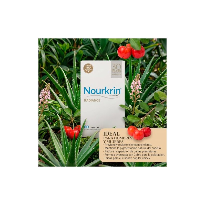 Nourkrin Radiance 30 tabs c/u Paquete 2 piezas | Tratamiento