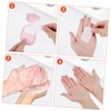 SUPVOX 3pcs Travel Soap Sheets Disposable Soap Paper for Hand