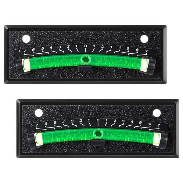 Dunkive 2 Pack Rv Level Bubble,graduated Scale Levels for Precision
