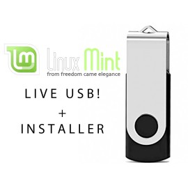 Unbranded LINUX MINT Bootable USB Installer / Live Image. Some say it's the best. 8gb usb