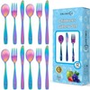 CHILLOUT LIFE 12 Piece Stainless Steel Kids Silverware Set -