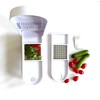 Jean-Patrique Magic Vegetable Chopper with Container - White Food Chopper