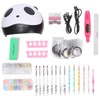 12Pcs Nail Art Kit Rhinestones Dotting Pen Nail Drill Pen