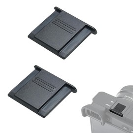 CZNBZIU Pack of 2 hot shoe cover, hot shoe cover, BS-1 protective flap, hot shoe cover, hot shoe cover, protective cap for hot shoes, hot shoe cover cap, suitable for Nikon, Panasonic, Olympus etc