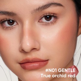 JUDYDOLL Yoyo Stackable Multi-Use Balm, Orange Flower Hydrating Multi-Purpose Cream Blush Cheek Lipstick, Naturally Brightening Face Eyes Lips Blush, Cheer, Beginners Friendly (N01 Gentle)