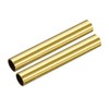 QUARKZMAN Brass Pipe 15 mm AD 1 mm Wall Thickness