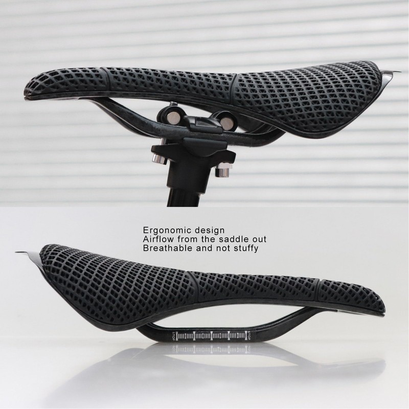 Carbon Fiber Bicycle Saddle Streamlined Design Mountain Bike Road Bike