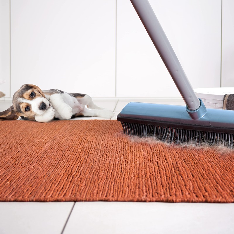 Perfetto Gum Rubber Broom Avio 32cm