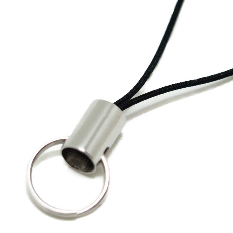 (10 pieces) Strap parts with cans, pine needles, double rings