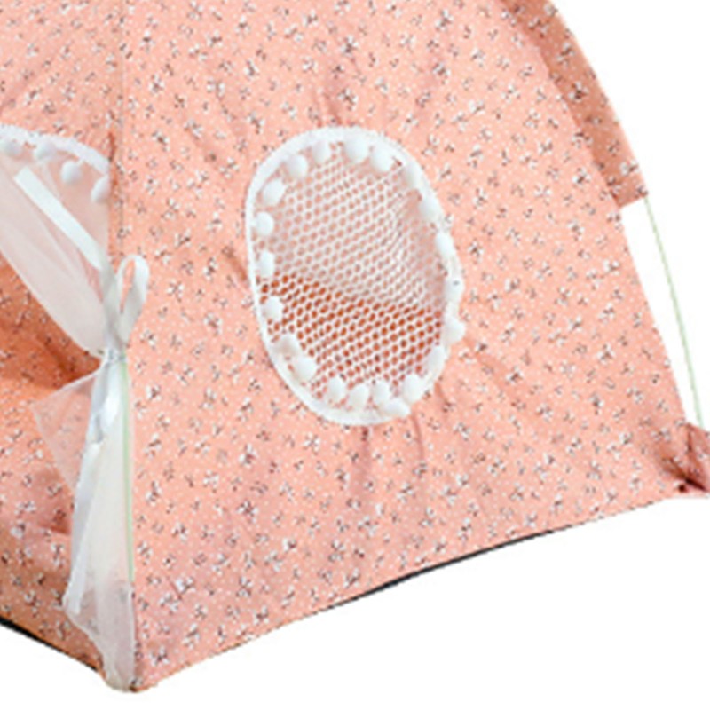 Indoor Pet Tent Detachable Washable Soft Warm Prevent Slip Cute