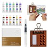 5 Pcs Mini Watercolour Paint Set Travel, Pocket Watercolour Travel