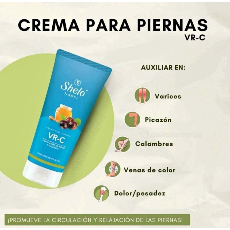 Kit Hielo Mineral Crema Vrc Shelo Nabel Regalo Menta