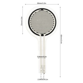 Haosie Thin Film Pressure Sensor, MD30-60 0~30KG Force Sensitive Resistor, 30mm Diameter Force Sensor, Resistance Type, for Pressure Detection