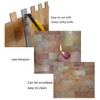WEIMEISC 10 pcs Peel and Stick Tile Backsplash,Metal Subway Tile