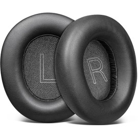SOULWIT Ersatz Ohrpolster für Skullcandy Crusher ANC2 (Nicht für Crusher ANC geeignet) Over-Ear Noise Cancelling kabellose Kopfhörer, Ohrpolster mit weicherem Leder, Geräuschisolierendem Schaumstoff