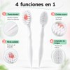 20 Piezas Mini Cepillos de Dientes Desechables con Pasta