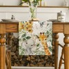 Artoid Mode Animals Elephant Giraffe BabyShower Table Runner, Seasonal Spring
