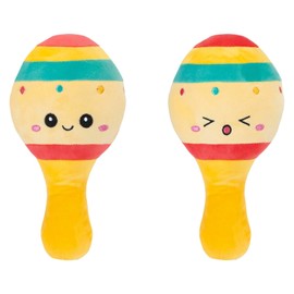 VFM e-Store - Maracas Soft Toy Cute Plushie Huggable Cuddly Stuffed Toy Plush Toy Cute Stuffed Plushie, Gifts for Birthday, Valentine's Day Christmas - 27cm Multi