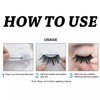 40Pcs Self Adhesive Lash Strips for Fake Eyelashes No Glue