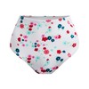 Dipinon Women's Floral High Waisted Bikini Bottom Full Coverage Bathing