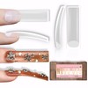 NOVO OVO XXL Shape Square Slight Curved Nail Tips, No