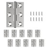 goldenwarm HY4432SNB2-10Pack DE Door Hinge, Silver, 10 Stücke